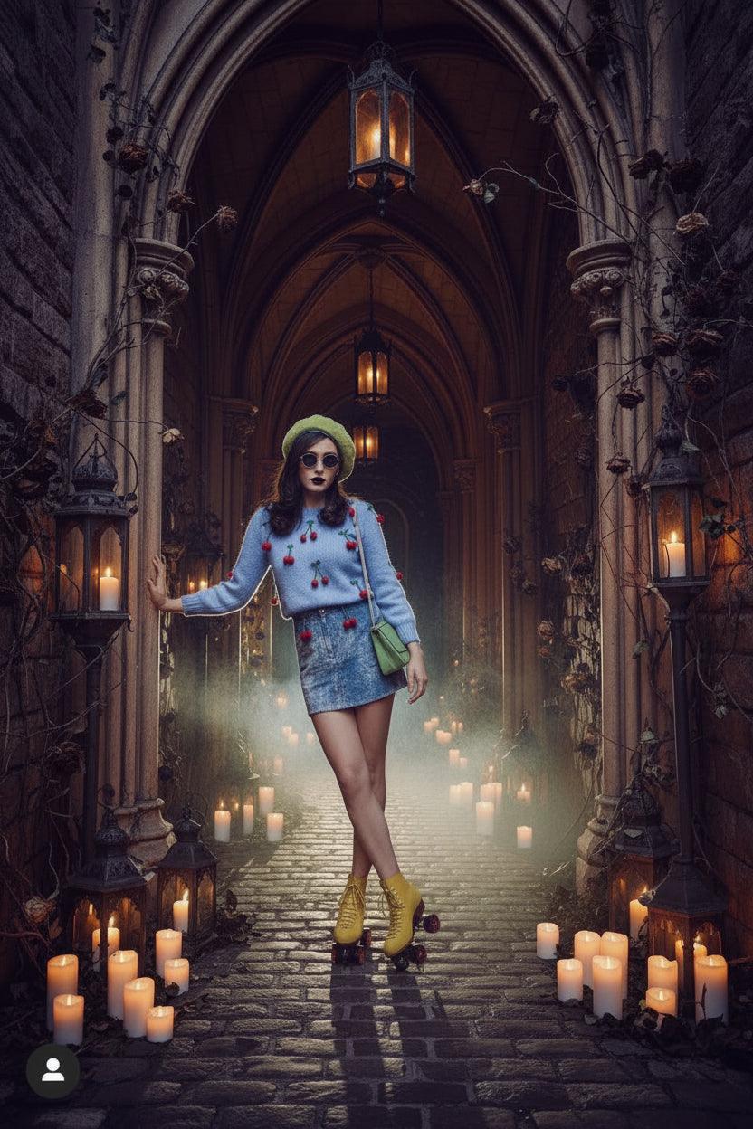 Moonberry Crochet Sweater Sorceress Sanctuary