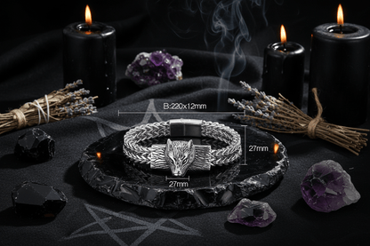 Moonfang Wolf Bracelet Sorceress Sanctuary