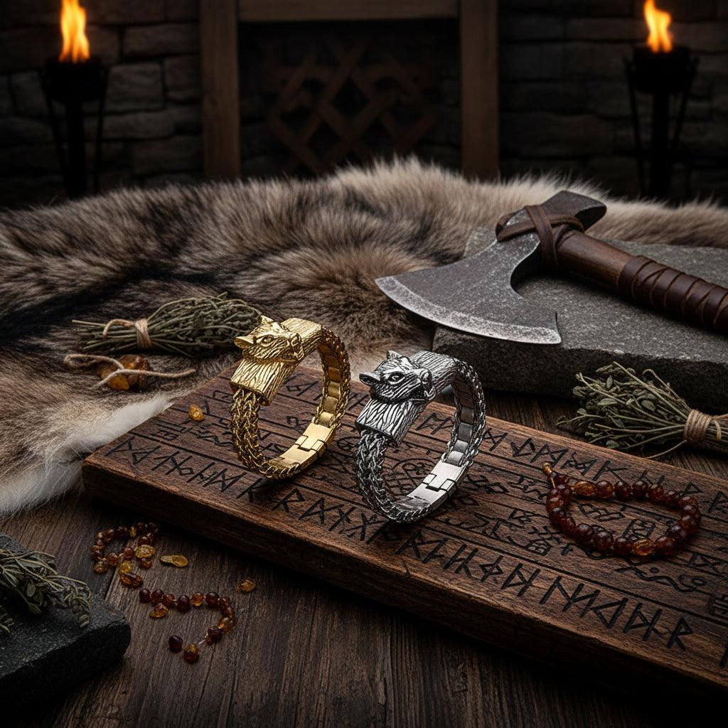 Moonfang Wolf Bracelet Sorceress Sanctuary