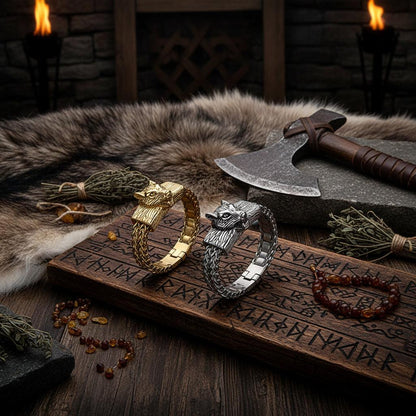 Moonfang Wolf Bracelet Sorceress Sanctuary