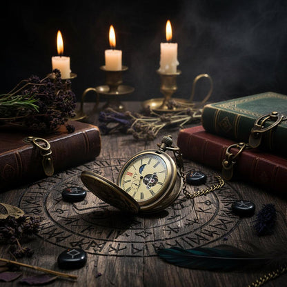 Moonforge Pocket Watch Sorceress Sanctuary