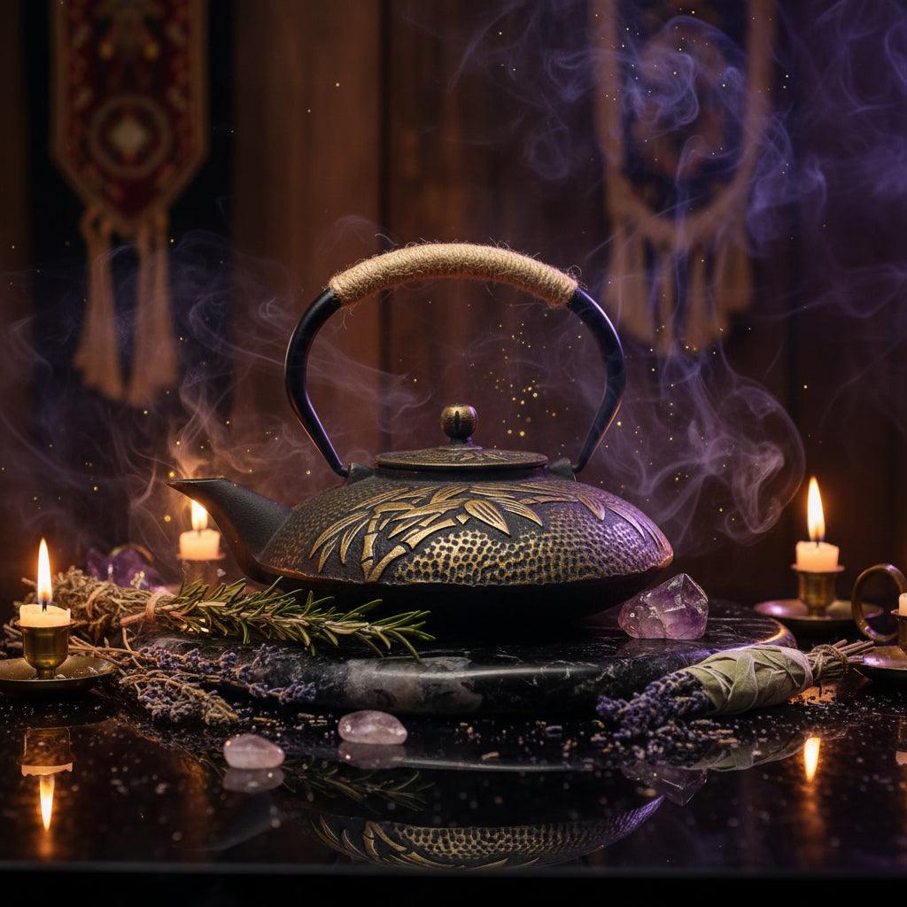 Moonwell Iron Teapot Sorceress Sanctuary