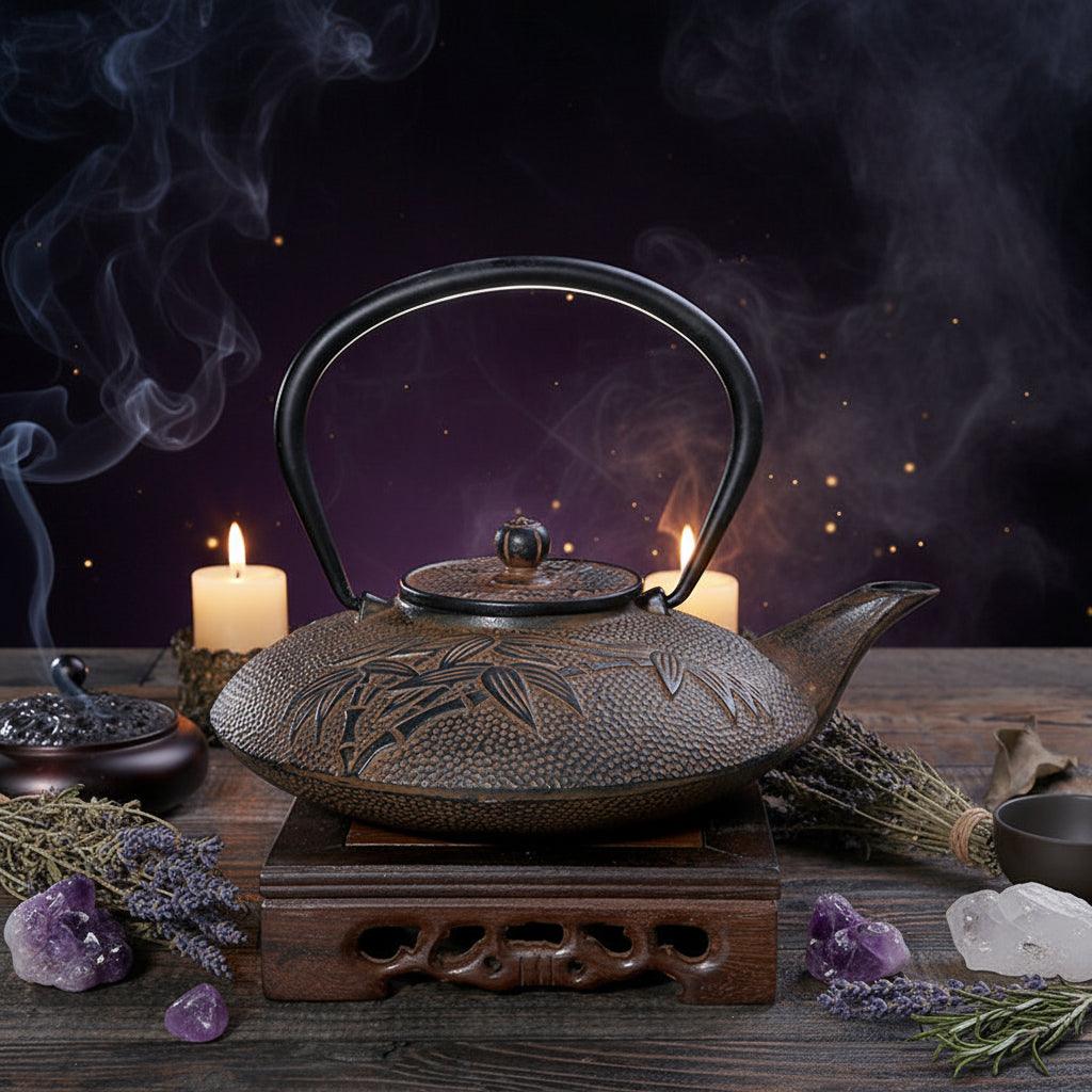 Moonwell Iron Teapot Sorceress Sanctuary