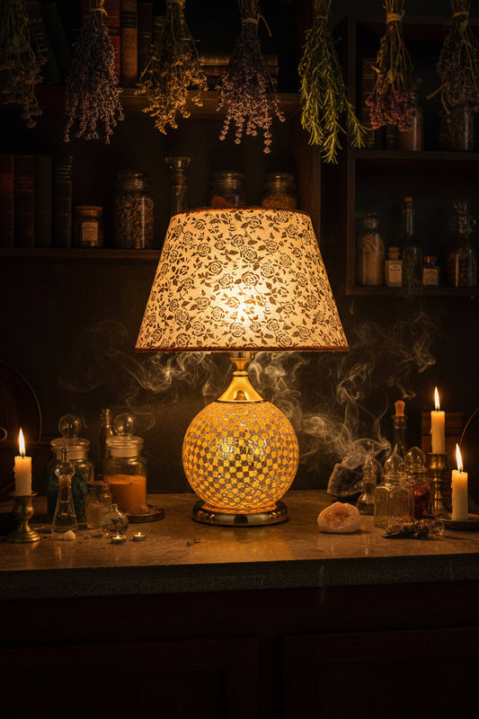 Mosaic Ritual Lamp Sorceress Sanctuary