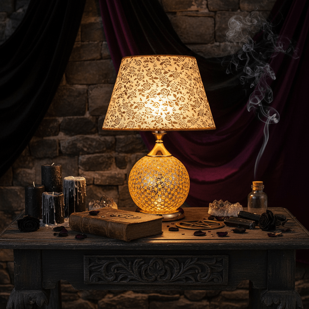 Mosaic Ritual Lamp Sorceress Sanctuary