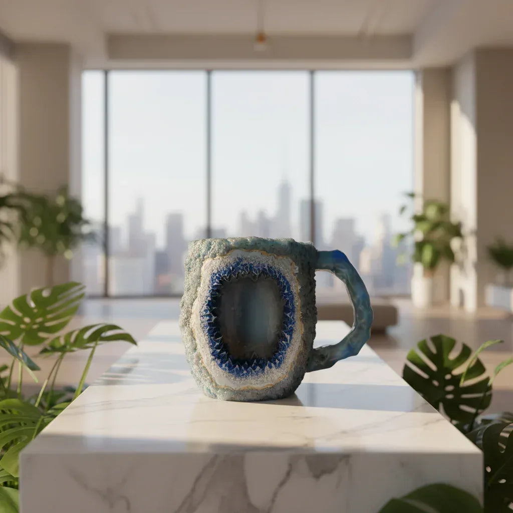 Enchanted Crystal Mug - Sorceress Sanctuary Pink Flat Mouthed Inner Liner / 10CM High-Volcano Red Flat Mouthed Inner Liner / 10CM High-Sky Blue Flat Mouthed Inner Liner / 10CM High-Rock Flat Mouthed Inner Liner / 10CM High-Pink  No Inner Liner / 10CM High