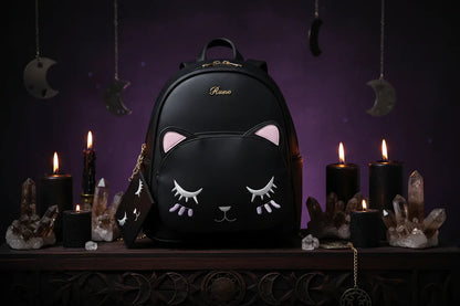 Mystic Cat Backpack - Sorceress Sanctuary black