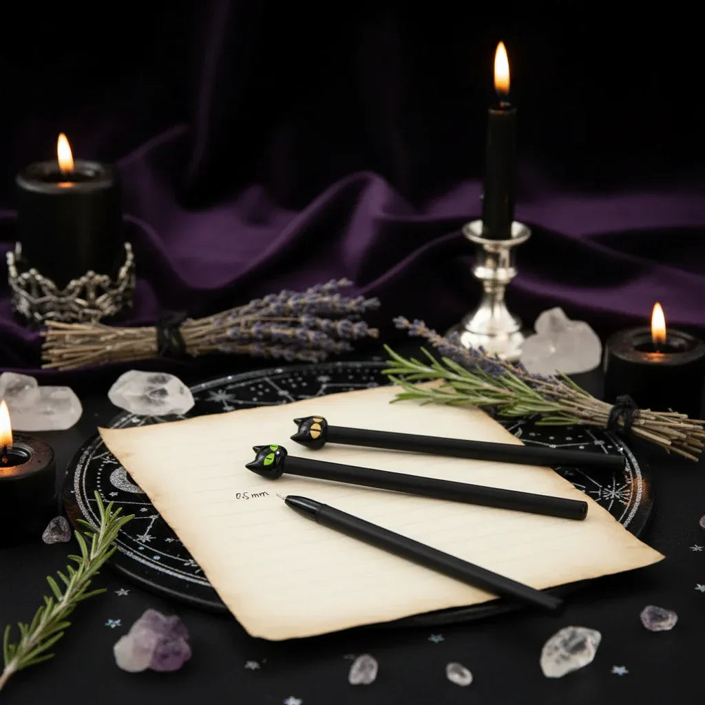 Mystic Cat Gel Pen - Sorceress Sanctuary Random
