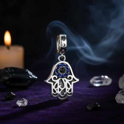 Original Design 925 Silver Bead Blue Evil Eye Bracelet Sorceress Sanctuary
