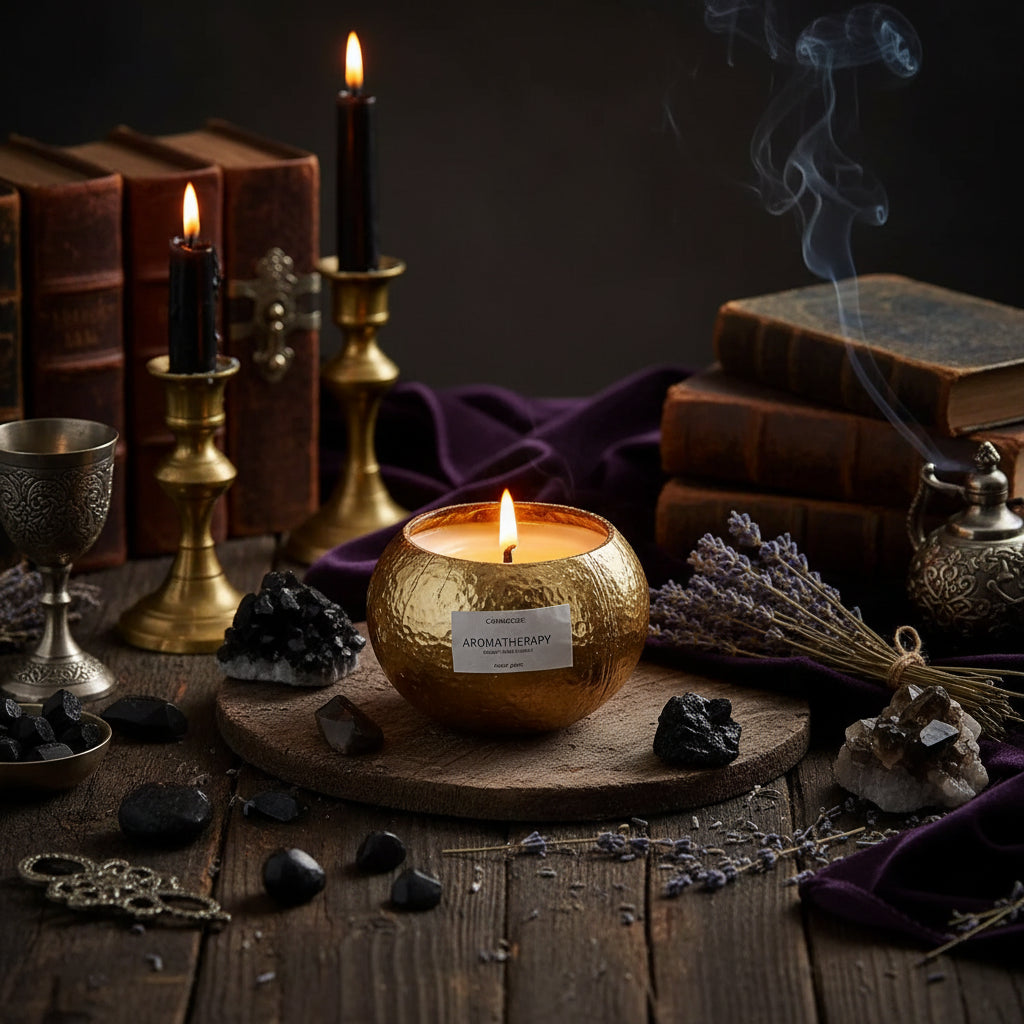 Mystic Coconut Candle - Sorceress Sanctuary Berry Sweetheart-Shangri La-Early Summer Lavender-English Pear And Freesia-Sunset Gardenia