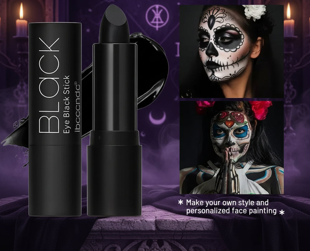 Mystic Cream Lipstick - Sorceress Sanctuary Black / 3.8g-White / 3.8g-Green / 3.8g