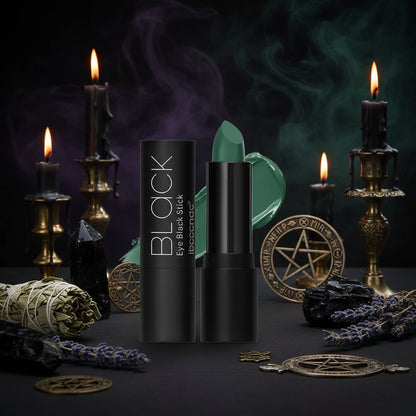 Mystic Cream Lipstick - Sorceress Sanctuary Black / 3.8g-White / 3.8g-Green / 3.8g