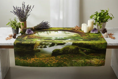 Mystic Forest Tapestry - Sorceress Sanctuary Green / 150x100cm-Green / 150x130cm-Green / 150x200cm