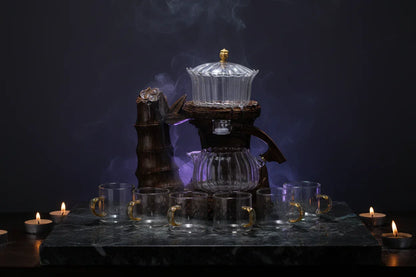 Mystic Glass Tea Set - Sorceress Sanctuary A-B-C-D-E