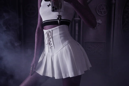 Mystic High Skirt - Sorceress Sanctuary Grey / L-Khaki / L-Black / L-Black / M-Grey / S