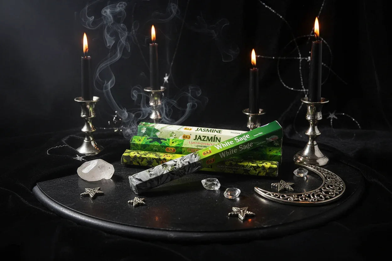 Mystic Incense Sticks - Sorceress Sanctuary Bloom-Clove-Cool Water-Dragon Blood-Chrysanthemum
