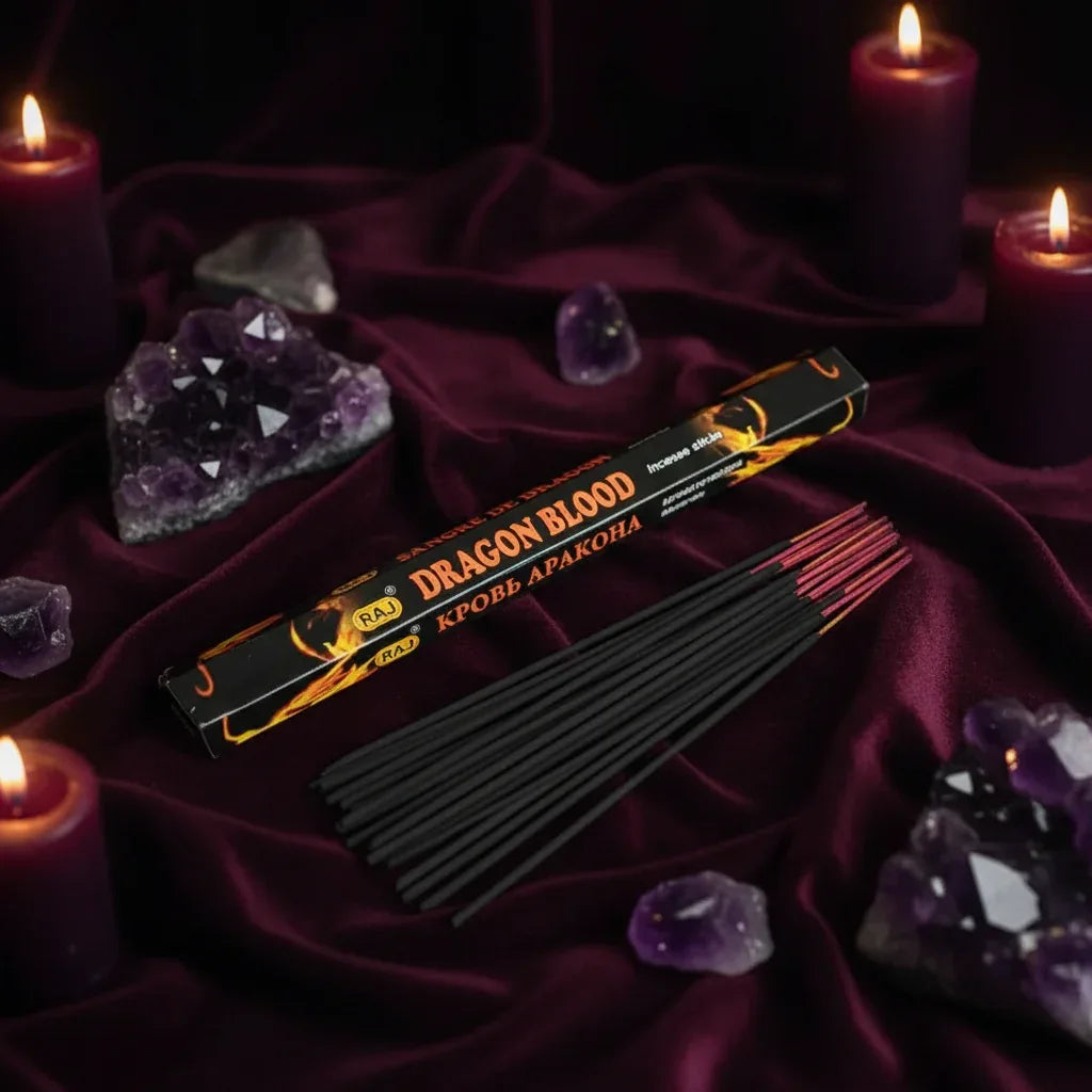 Mystic Incense Sticks - Sorceress Sanctuary Bloom-Clove-Cool Water-Dragon Blood-Chrysanthemum