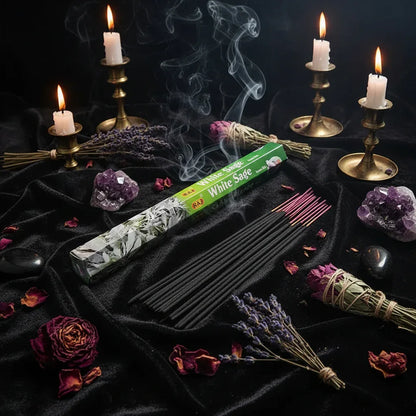 Mystic Incense Sticks - Sorceress Sanctuary Bloom-Clove-Cool Water-Dragon Blood-Chrysanthemum