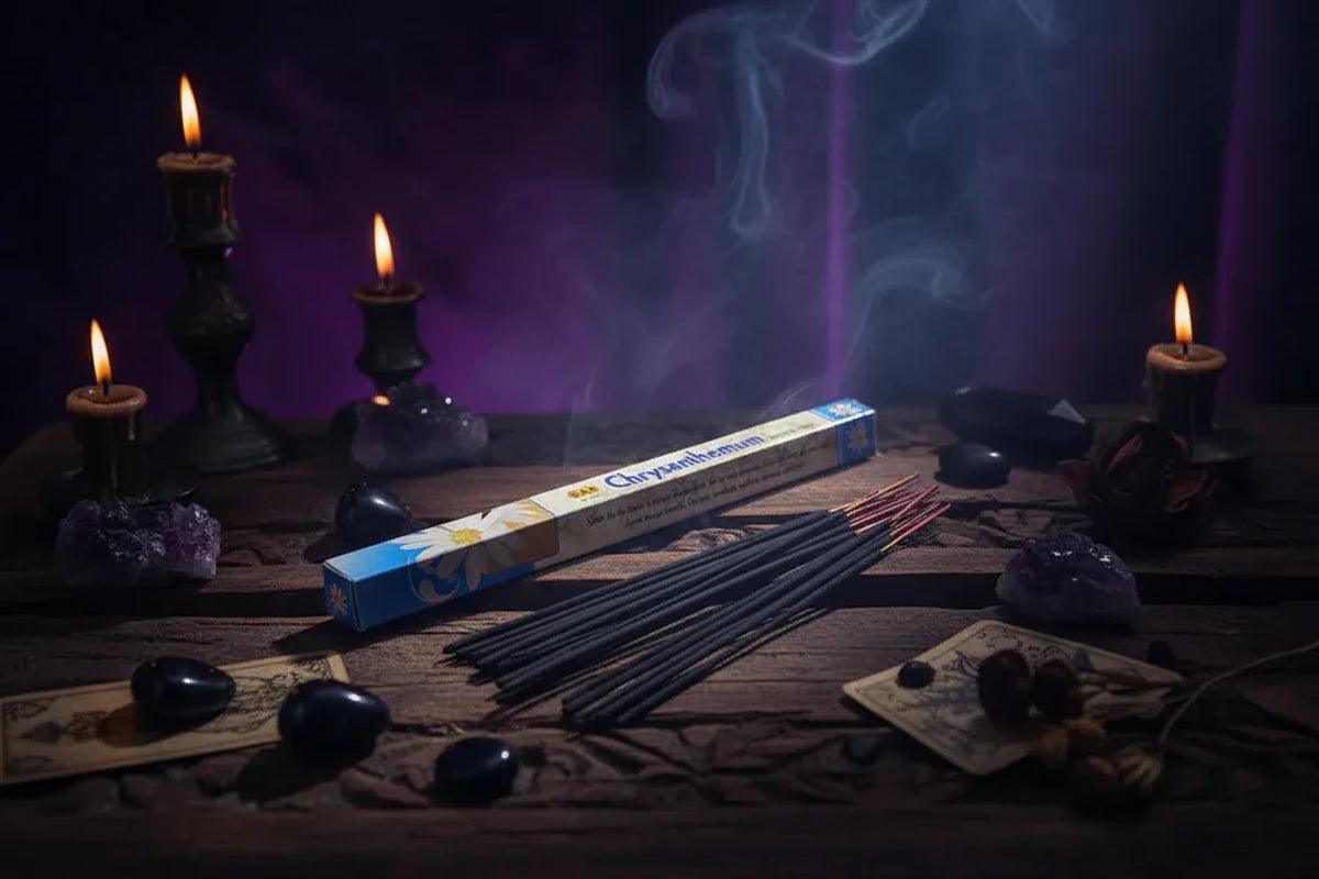 Mystic Incense Sticks - Sorceress Sanctuary Bloom-Clove-Cool Water-Dragon Blood-Chrysanthemum