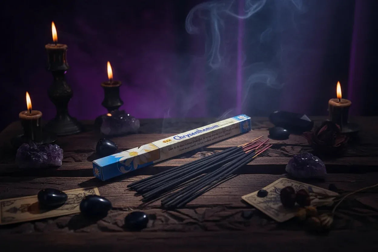 Mystic Incense Sticks - Sorceress Sanctuary Bloom-Clove-Cool Water-Dragon Blood-Chrysanthemum