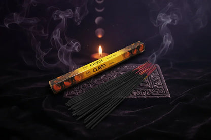 Mystic Incense Sticks - Sorceress Sanctuary Bloom-Clove-Cool Water-Dragon Blood-Chrysanthemum