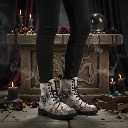 Mystic Martin Boots - Sorceress Sanctuary Blue Yellow Butterfly / 35-Blue Yellow Butterfly / 36-Blue Yellow Butterfly / 37-Blue Yellow Butterfly / 38-Blue Yellow Butterfly / 39