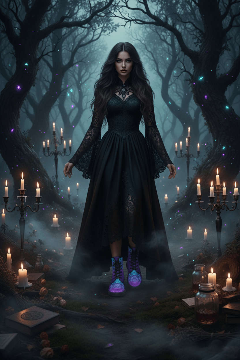 Mystic Martin Boots Sorceress Sanctuary