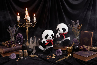 Mystic Panda Plushie - Sorceress Sanctuary mother and son / 25cm-mother and son / 30cm-mother and son / 40cm-mother and son / 50cm-father and son / 25cm