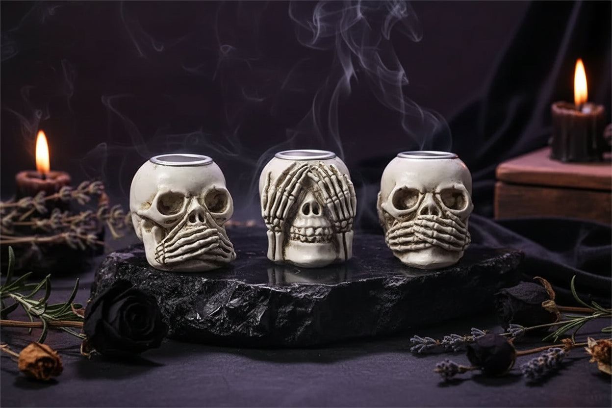 Mystic Skeleton Statues - Sorceress Sanctuary Style A-Style N-Style F-Style L-Style I