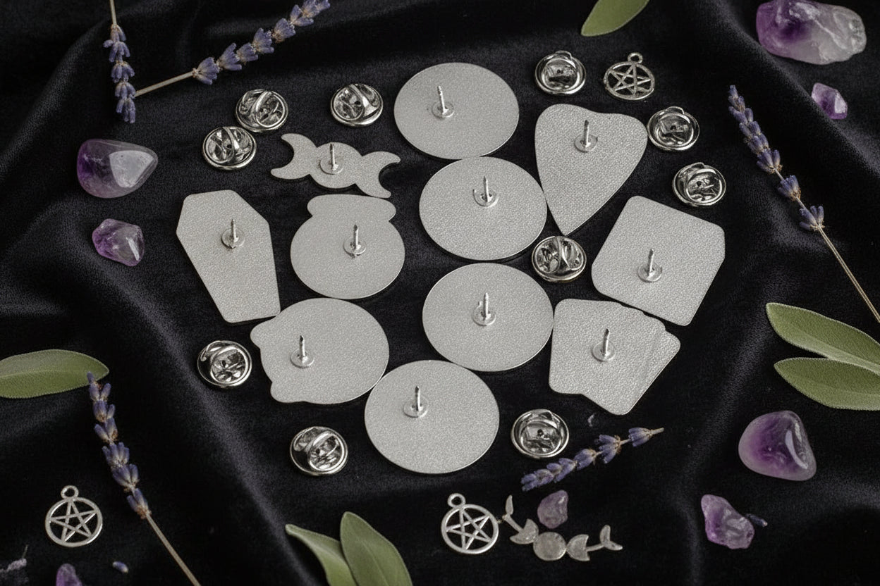 Mystic Witch Pins - Sorceress Sanctuary 11pc