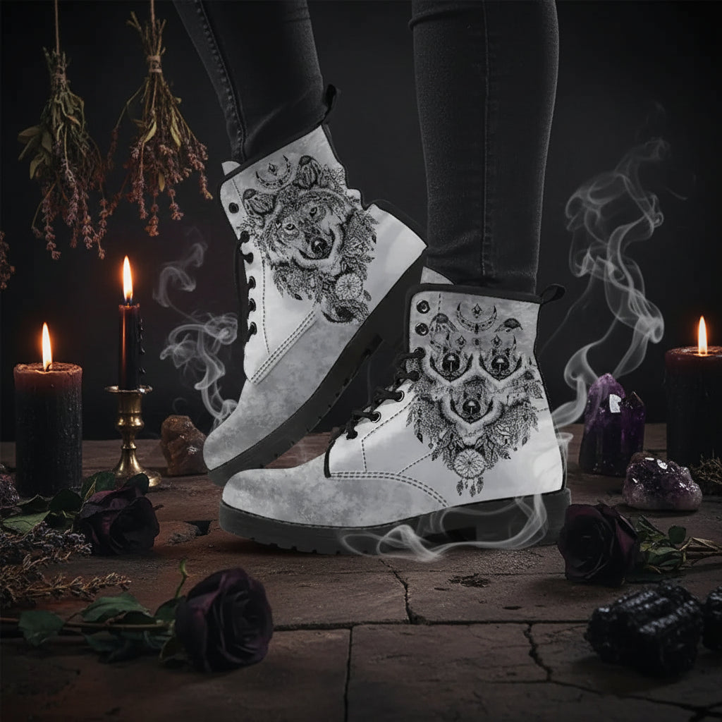Mystic Wolf Boots - Sorceress Sanctuary Big Big Wolf / 35-Big Big Wolf / 36-Big Big Wolf / 37-Big Big Wolf / 38-Big Big Wolf / 39