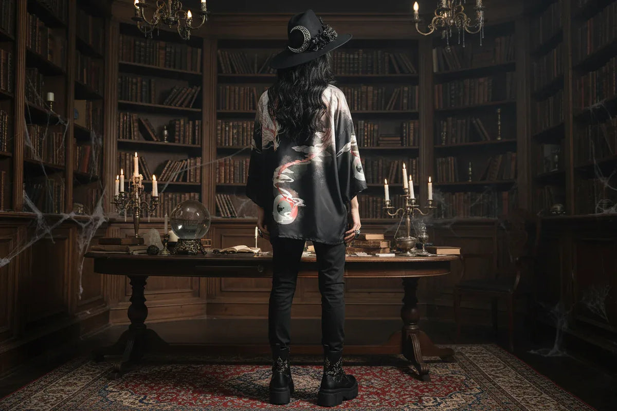 Mystical Dragon Jacket - Sorceress Sanctuary Black / S-Black / M-Black / L-Black / XL-Black / 2XL