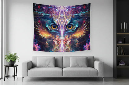 Mystical Eagle Eye Tapestry, view 3