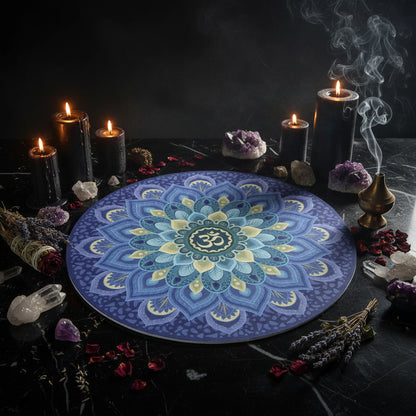 Mystical Lotus Mat - Sorceress Sanctuary Flower platform / 600x600x3mm-Xiangyuntai / 600x600x3mm-Bright mirror / 600x600x3mm-Huahaita / 600x600x3mm-Dream lotus / 600x600x3mm