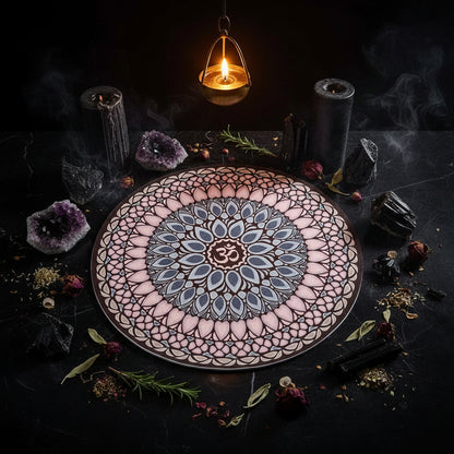 Mystical Lotus Mat - Sorceress Sanctuary Flower platform / 600x600x3mm-Xiangyuntai / 600x600x3mm-Bright mirror / 600x600x3mm-Huahaita / 600x600x3mm-Dream lotus / 600x600x3mm