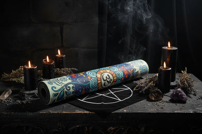 Mystical Lotus Mat - Sorceress Sanctuary Flower platform / 600x600x3mm-Xiangyuntai / 600x600x3mm-Bright mirror / 600x600x3mm-Huahaita / 600x600x3mm-Dream lotus / 600x600x3mm