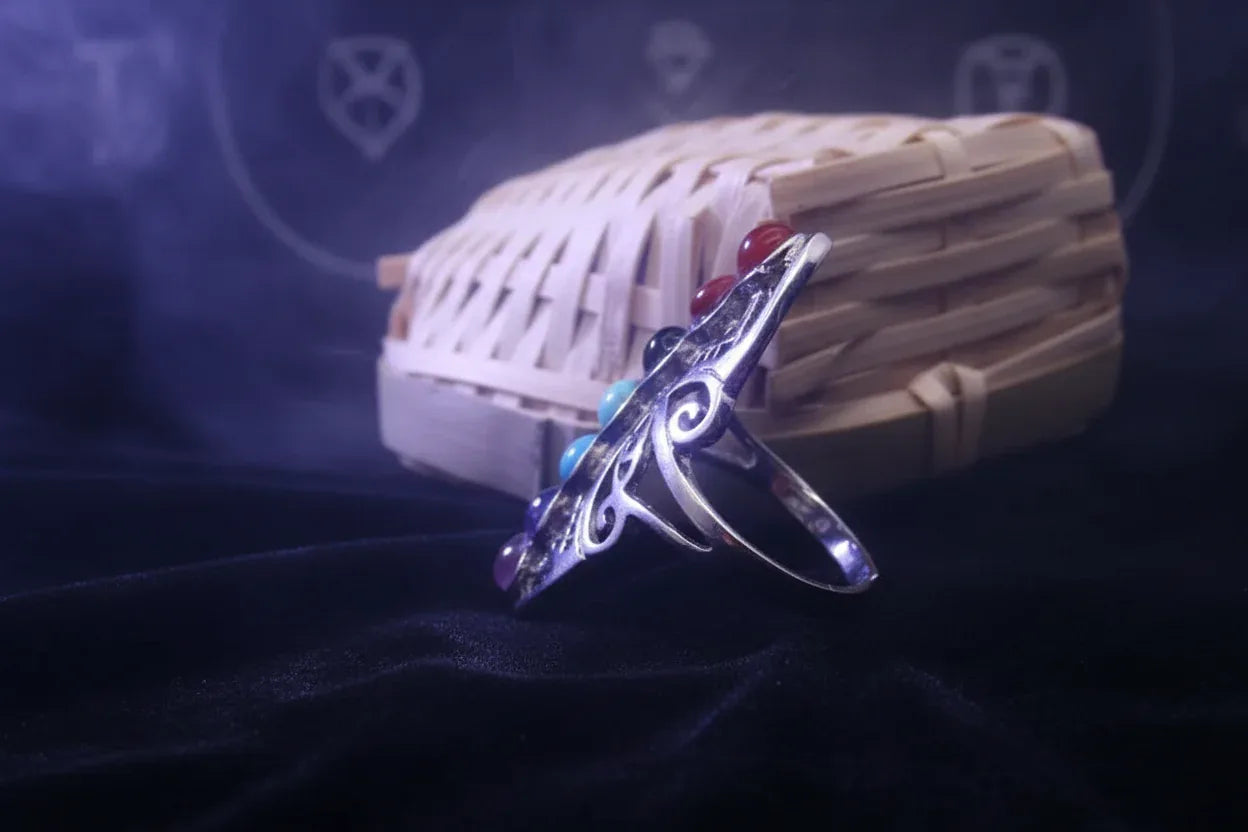 Natural Chakra Ring - Sorceress Sanctuary Ring
