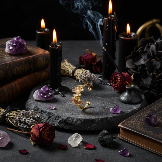 Natural Crystal Ring - Sorceress Sanctuary