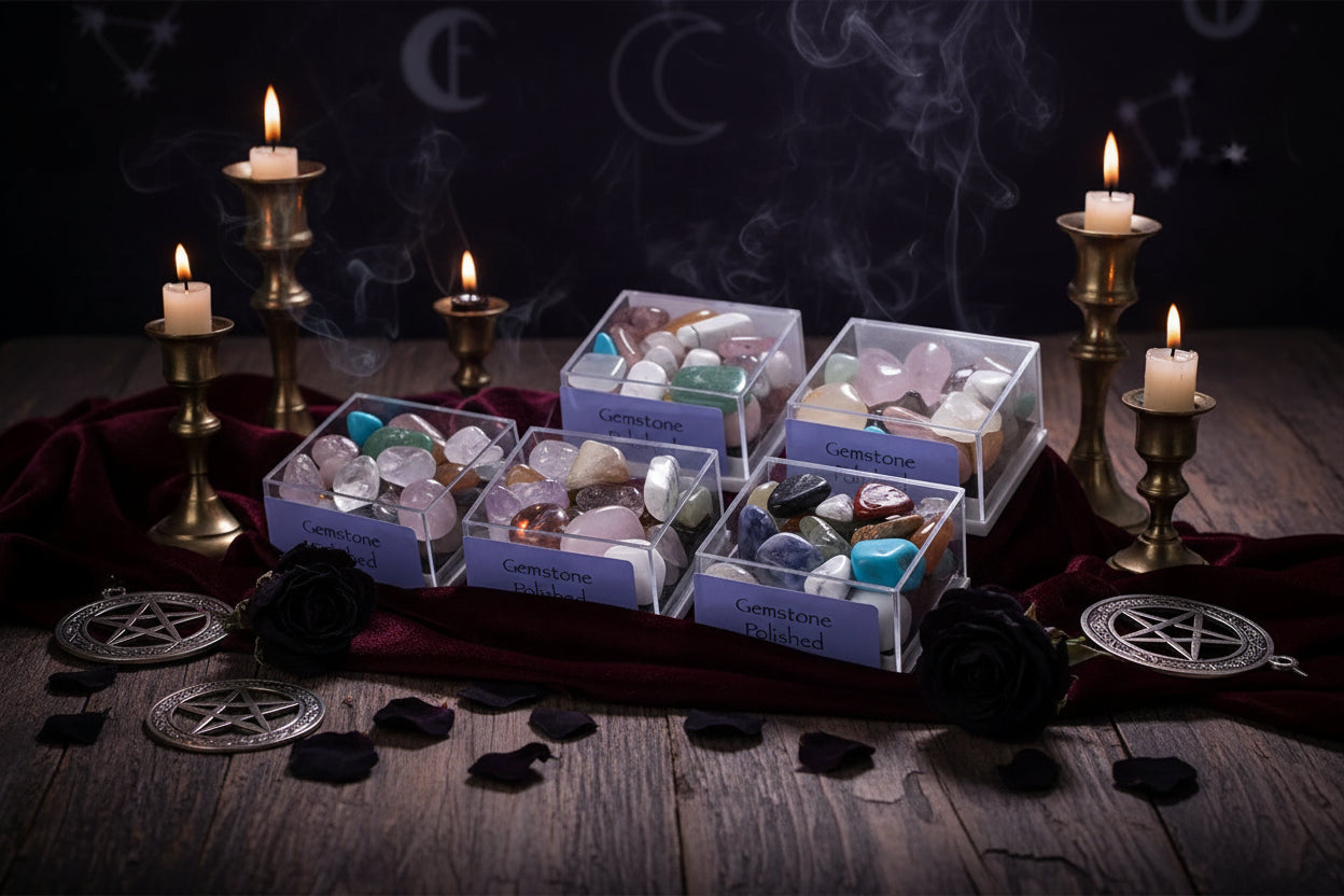 Natural Crystals Collection - Sorceress Sanctuary A-B-C-D-E