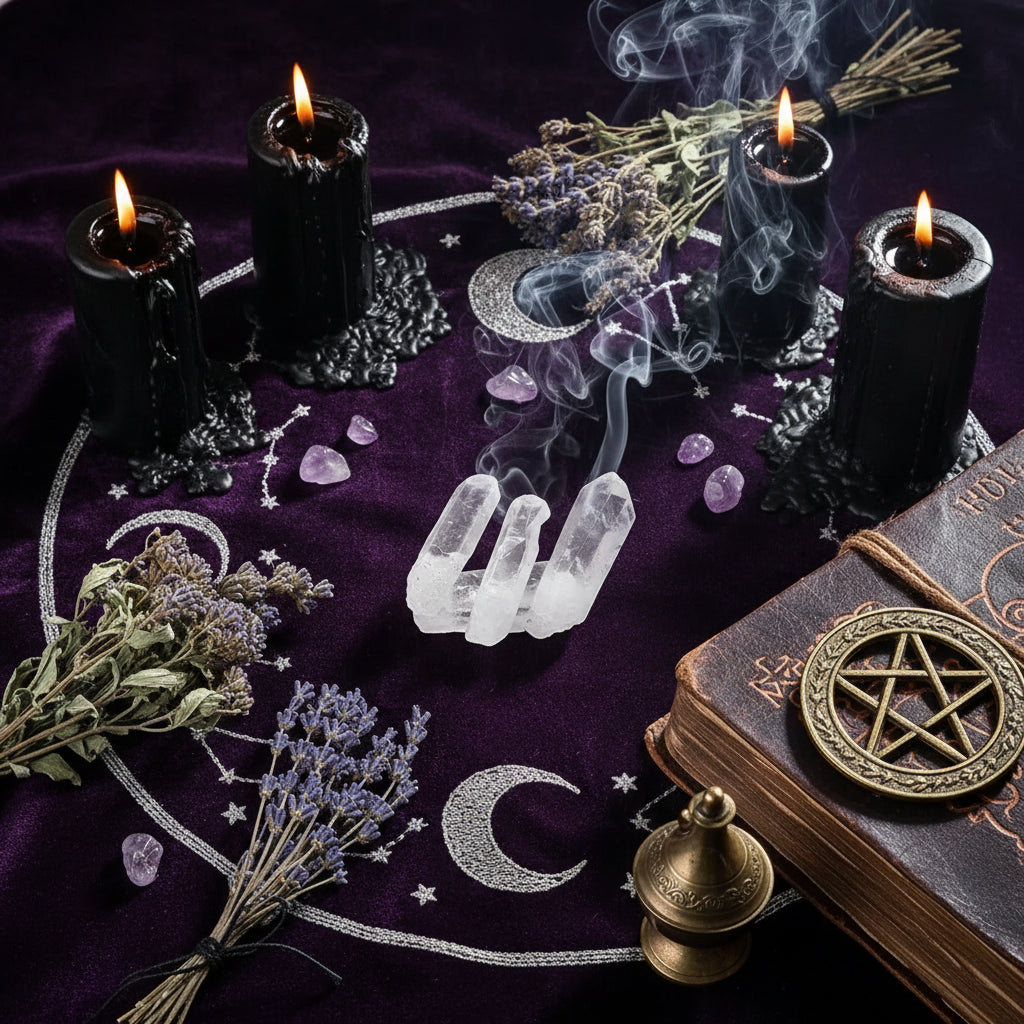 Natural Crystals Collection - Sorceress Sanctuary A-B-C-D-E