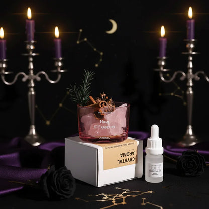 Natural Stone Diffuser - Sorceress Sanctuary Green-PINK-ORANGE-PURPLE