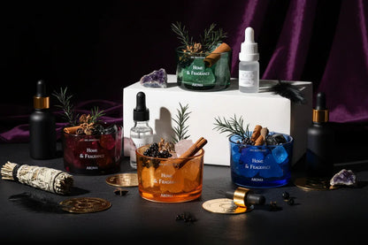 Natural Stone Diffuser - Sorceress Sanctuary Green-PINK-ORANGE-PURPLE