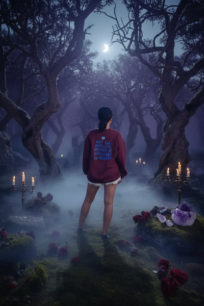 Return All Negative Energy Jumper - Sorceress Sanctuary Blue / S-Blue / M-Blue / L-Blue / XL-Blue / 2XL