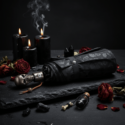 Nocturn Skull Umbrella Sorceress Sanctuary