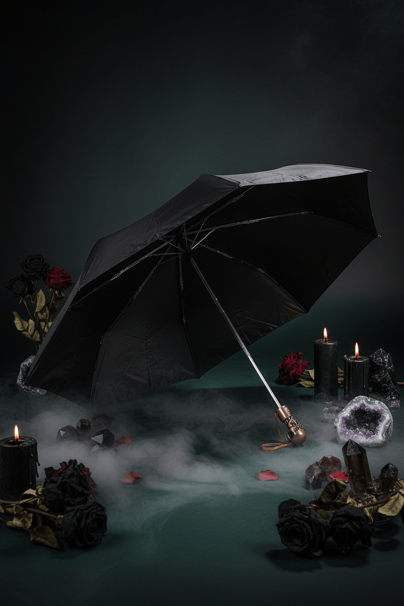 Nocturn Skull Umbrella Sorceress Sanctuary