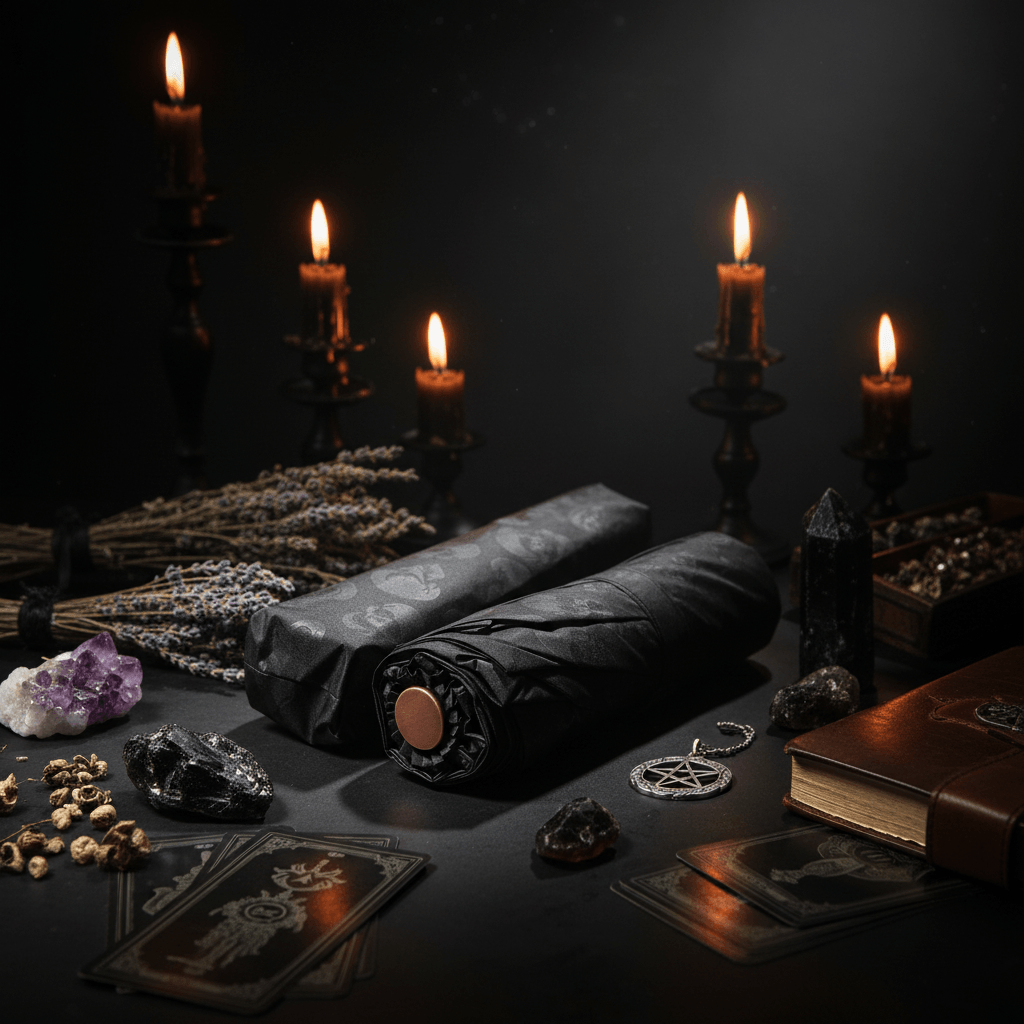 Nocturn Skull Umbrella Sorceress Sanctuary