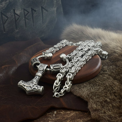 Nordic Anchor Necklace - Sorceress Sanctuary 70 cm-50 cm