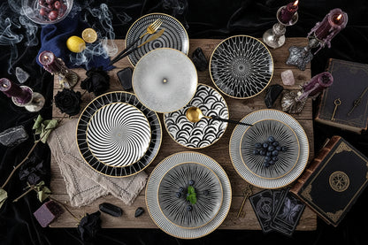Nordic Dishes Set - Sorceress Sanctuary A-B-D-C-E