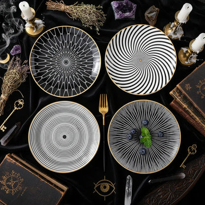 Nordic Dishes Set - Sorceress Sanctuary A-B-D-C-E