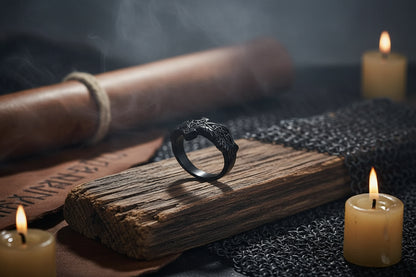 Nordic Eagle Ring - Sorceress Sanctuary Silver / 7size-Silver / 8size-Silver / 9size-Silver / 10size-Silver / 11size